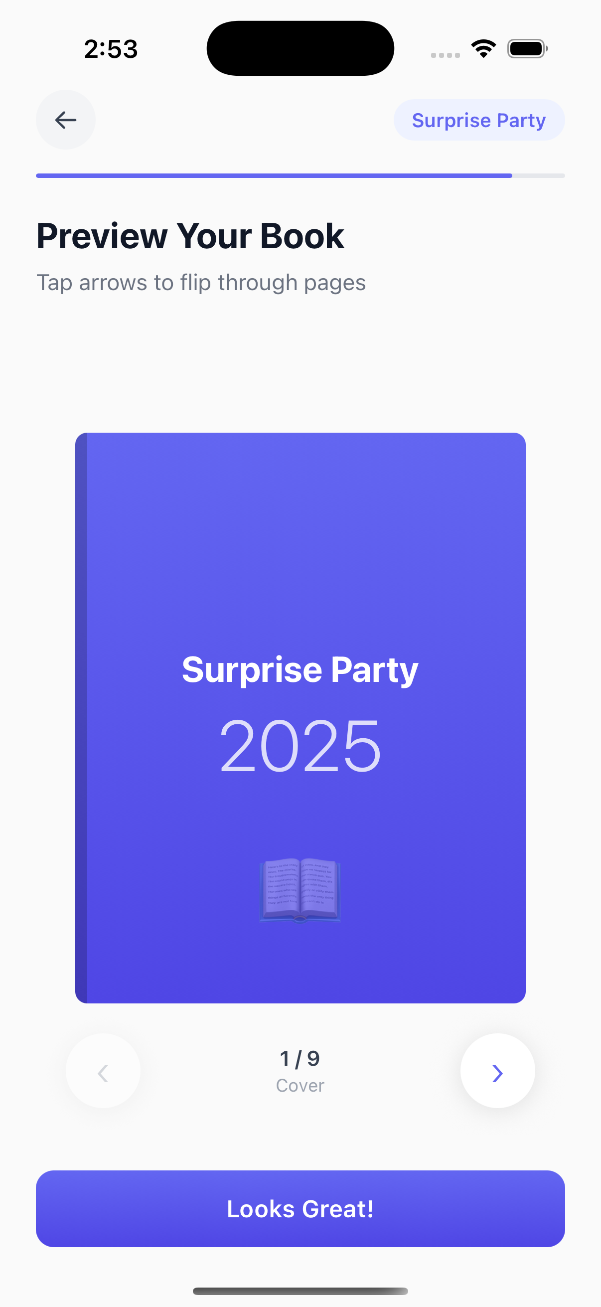 Book Preview on Mobile