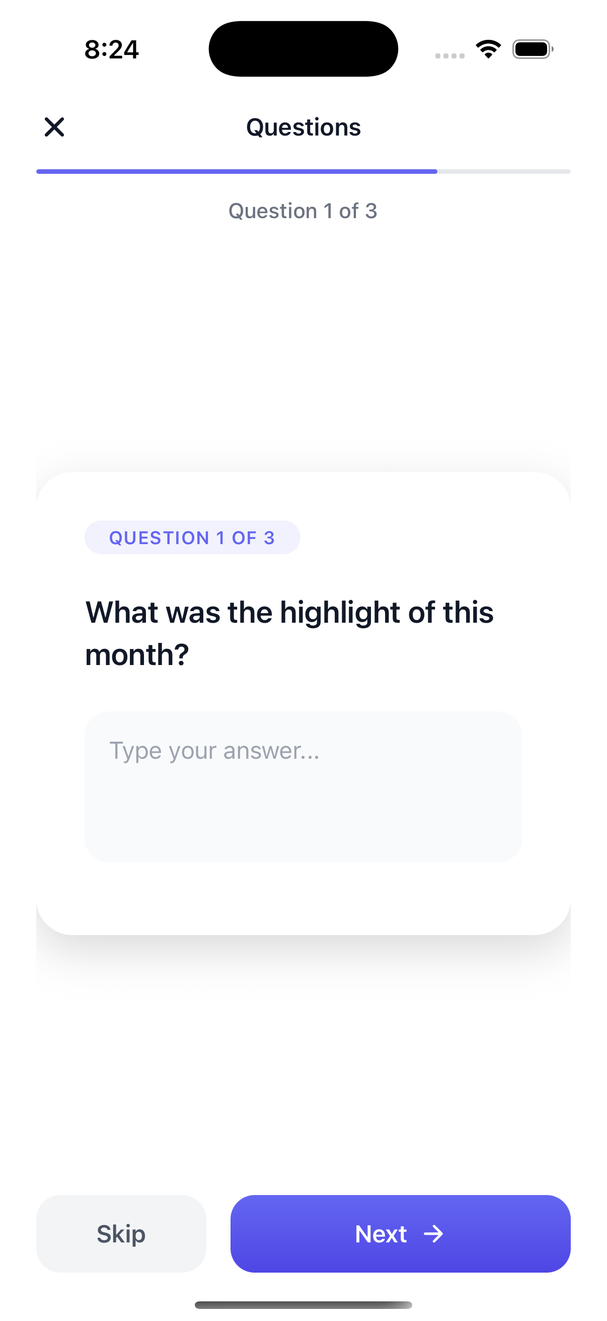 Monthly Highlight Prompts