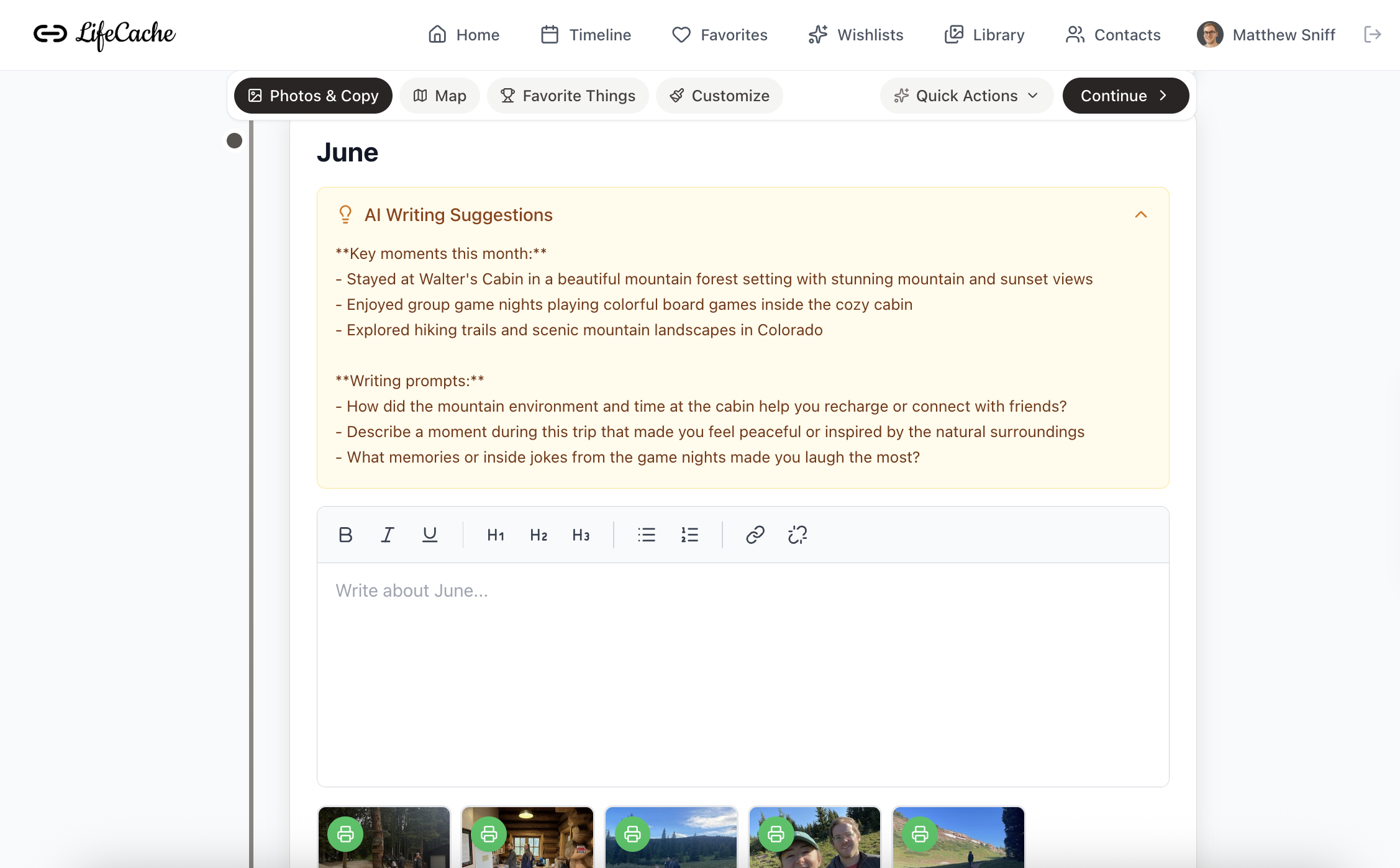 AI Curated Highlights